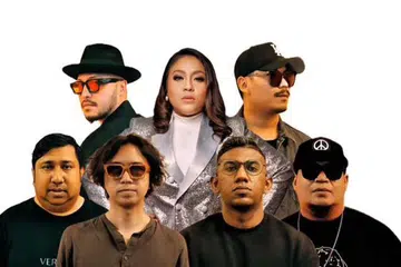 ‘Malam Galau Tapi Asik’ dijayakan anak seni terdiri daripada (barisan atas, dari kiri) Mohd Farid Mohd Yusof, Nurul Rahila Rashun, Nur Halim Ismail, (barisan bawah, dari kiri) Muhammad Sultan Ali Ahamed, Redwan Hamzah, Nathanael Nilesh Raj dan Syazni Sukarman (Jenggo), mulai 9 malam, 15 Disember di Highlander@Millenia Walk. 