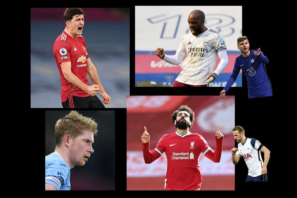 KELAB ENGLAND: Sky Sports melaporkan Liverpool, Manchester United, Arsenal dan Chelsea antara enam kelab Liga Perdana England yang bersedia menyertai Liga Super. Dua lagi kelab yang berminat ialah Manchester City dan Tottenham Hotspur. - Foto BH