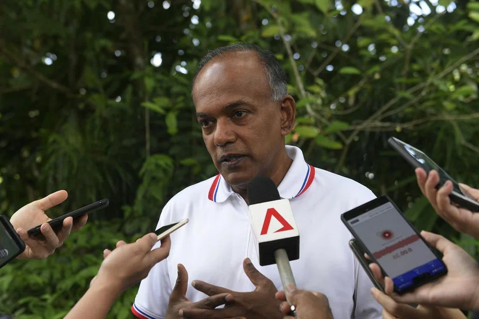 PERLU SEDAR: Encik Shanmugam berkata selain mempunyai para pemimpin yang bercakap secara terbuka mengutuk serangan dan meningkatkan keselamatan, masyarakat juga perlu berhadapan dengan realiti bahawa Islamofobia sedang meningkat. - Foto BM oleh SAHIBA CHAWDHARY