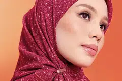 aksesori, tudung, pin