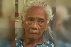 Cik Samsiah Osman kali terakhir dilihat memakai gaun berwarna kuning di sekitar kawasan Blok 413, Jurong West Street 42.