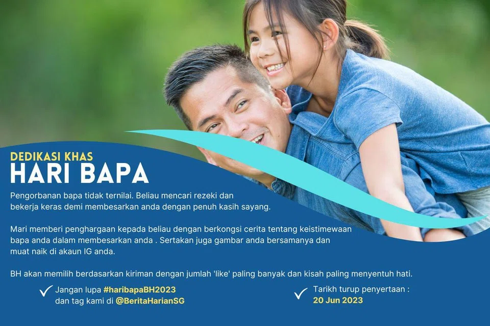 HADIAH MENARIK: Pembaca Berita Harian berpeluang menangi hadiah menarik seperti tiket konsert dalam peraduan Hari Bapa BH.