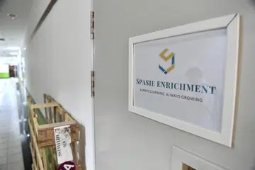 Spasie Enrichment, sebuah syarikat yang ditubuhkan cawangan setempat SCJ. - Foto fail