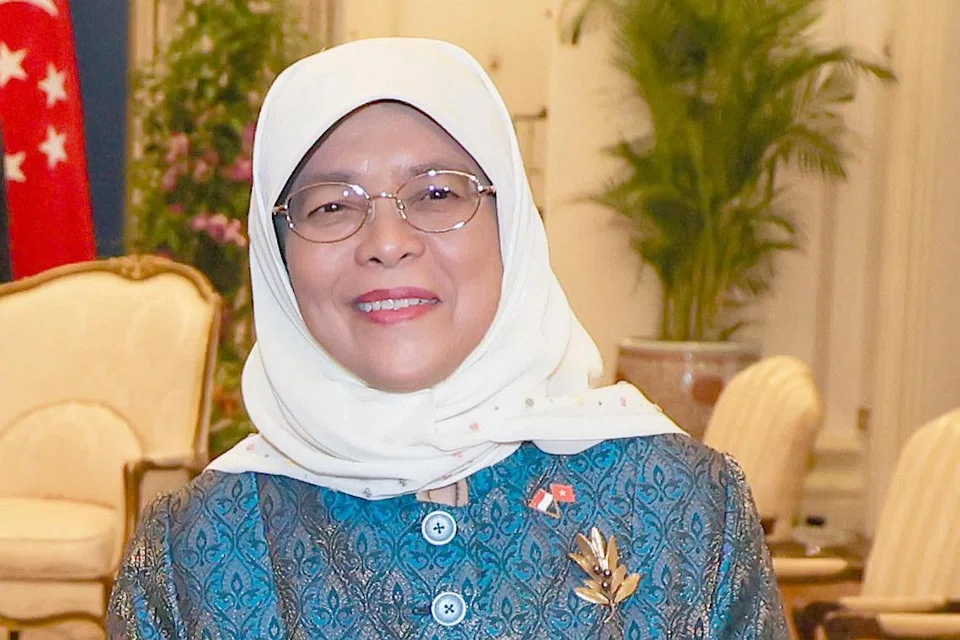 - Presiden Halimah Yacob.