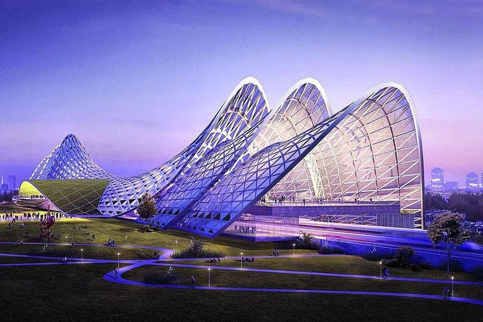 TIDAK MENJADI KENYATAAN: Lakaran artis menunjukkan Stesen Seremban dalam projek HSR KL-Singapura yang telah dibatalkan. Stesen di Negeri Sembilan itu sepatutnya menjadi salah satu enam perhentian dalam laluan tersebut. - Foto EDELMAN