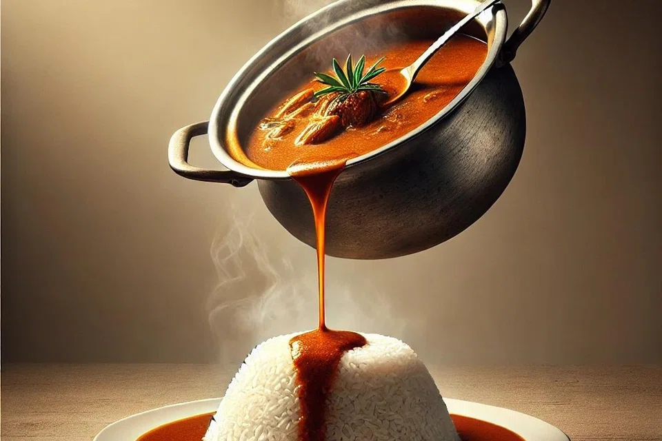 Cuba teka peribahasa yang digambarkan oleh kecerdasan buatan (AI) ini.