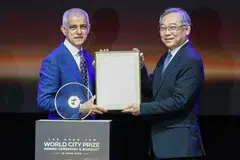 Gan Kim Yong, London, Sadiq Khan, Hadiah Bandar Dunia Lee Kuan Yew
