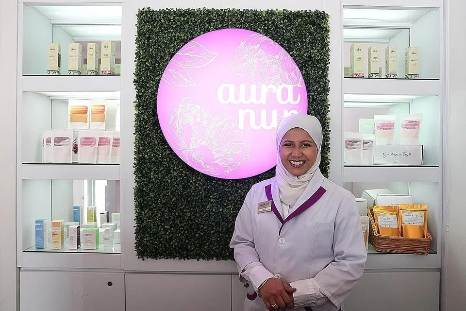 Cik Noraisah Noor Mohamed, pemilik Aura Nur Spa