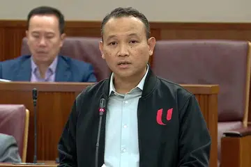 Pengarah Divisyen Operasi dan Mobilisasi Kongres Kesatuan Sekerja Kebangsaan (NTUC), Encik Mohd Fahmi Aliman, yang juga Mayor Majlis Pembangunan Masyarakat (CDC) South East.