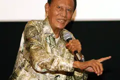 TIDAK LOKEK ILMU: Wahid Satay gemar berkongsi dengan ramai tentang perjalanan seninya yang mencoraknya menjadi insan kreatif, disiplin dan rajin bekerja. 