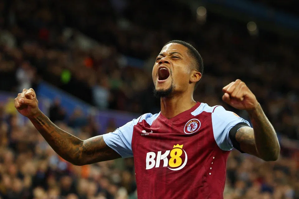 MELENGKAPKAN KEMENANGAN: Pemain Aston Villa, Leon Bailey, menjaringkan gol keempat Aston Villa semasa ia menewaskan West Ham 4-1. Ini merupakan kemenangan keenam Villa secara berturut-turut di padang Villa Park.