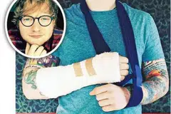 ED SHEERAN: Maklumkan pengikutnya bahawa beliau dalam kemalangan kemalangan kecil dan kini menunggu nasihat perubatan yang mungkin menjejaskan beberapa persembahannya yang akan datang. - Foto INTERNET