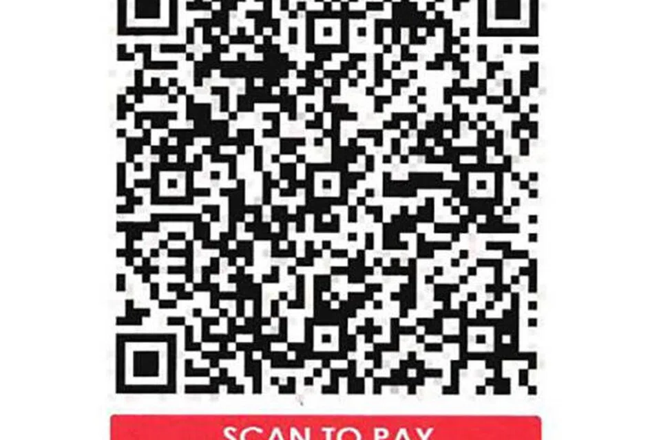 SUMBANGAN: Untuk menderma, sila imbas kod QR ini. 