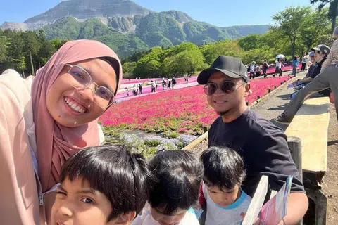 Cik Nuurul Khairiyah Salahuddin, berhijrah ke Jepun pada Mac 2025 bersama suami dan anak-anaknya.
