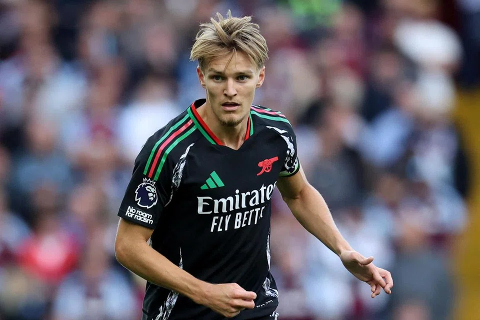 Kapten Arsenal, Martin Odegaard, dijangka tidak dapat beraksi menentang Manchester City.