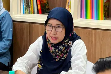 Pengerusi Jawatankuasa Pembangunan Wanita, Keluarga dan Masyarakat Johor, Cik Hasrunizah Hassan.