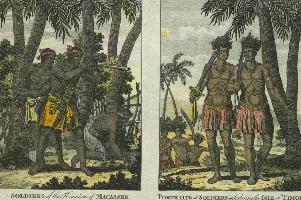 MAHIR MERANTAU: Begitulah gambaran yang diperolehi mengenai orang Bugis, sebagaimana dipaparkan melalui kaca mata seorang pelukis Barat. - Foto FARISH A NOOR