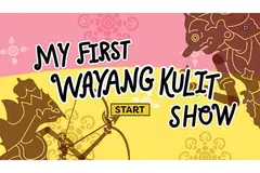 PERMAINAN DALAM TALIAN: Permainan interaktif 'My First Wayang Kulit Show' oleh Pusat Warisan Melayu memberi kanak-kanak peluang menjadi dalang kecil dan membuat persembahan Ramayana pertama mereka. - Foto TAMAN WARISAN MELAYU