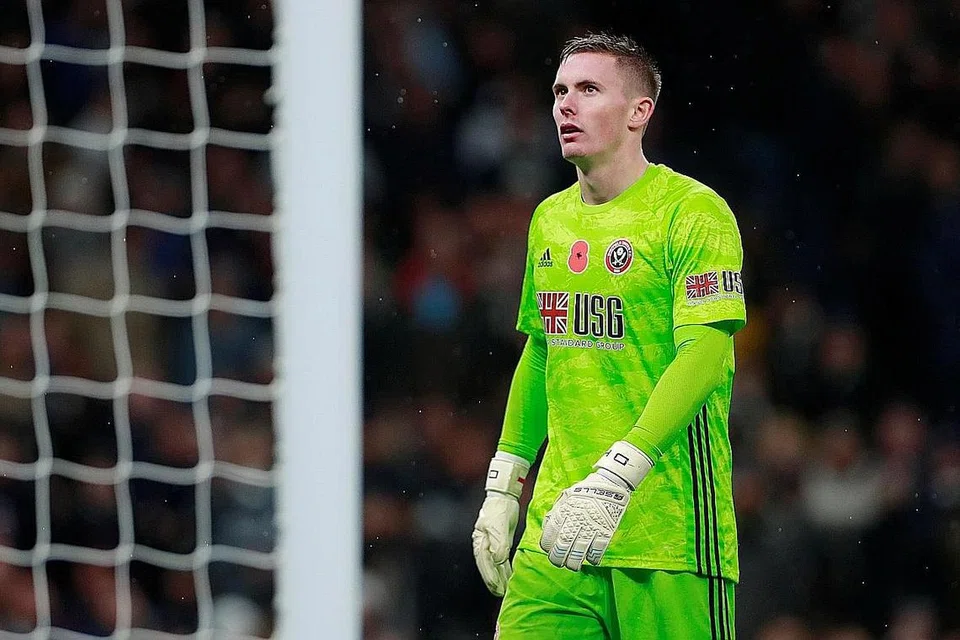 PRESTASI BAIK: Henderson, yang memiliki rekod lima perlawanan tanpa dibolosi gol dalam EPL, mendapat panggilan ke skuad England bagi kempen kelayakan terakhir Euro 2020. - Foto REUTERS