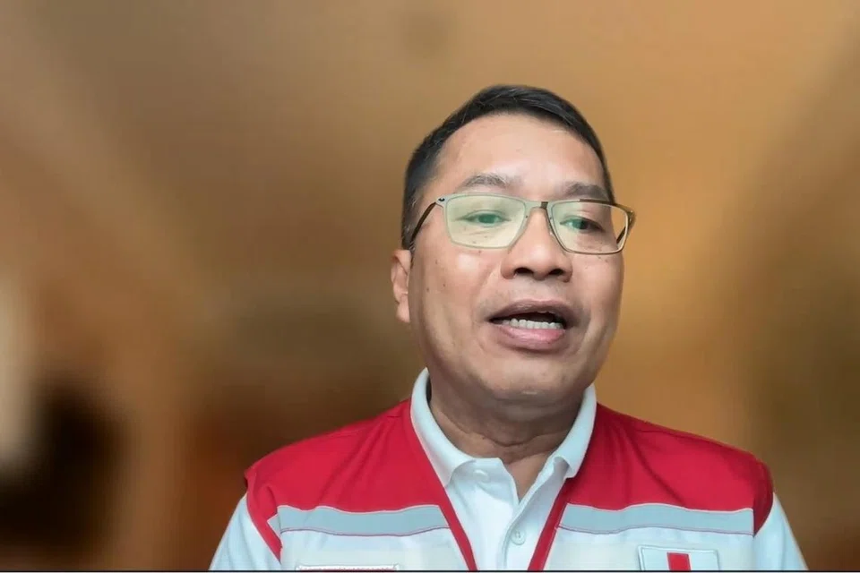 SITUASI MENCABAR: Encik Sahari Ani, wakil Palang Merah Singapura, berkata situasi di sempadan Rafah tidak menentu dan terus menjadi cabaran bagi bantuan kemanusiaan untuk dihantar masuk ke Jaluran Gaza kerana kawalan keselamatan yang ketat di sekitar sempadannya.
