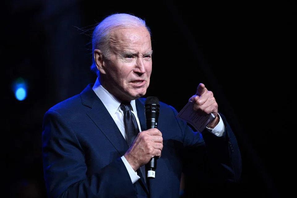 BUAT PENDIRIAN: Presiden AS, Joe Biden secara terang-terangan beritahu bahawa Israel takluki Gaza satu kesilapan besar pada sidang media sebelum bermulanya sidang kemuncak Apec di Woodside, California, pada Khamis.