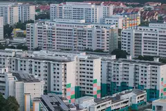Singapore, HDB, upgrading works, kerja naik taraf, neighbourhood, kawasan kejiranan