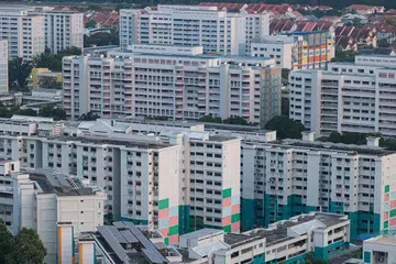 Singapore, HDB, upgrading works, kerja naik taraf, neighbourhood, kawasan kejiranan