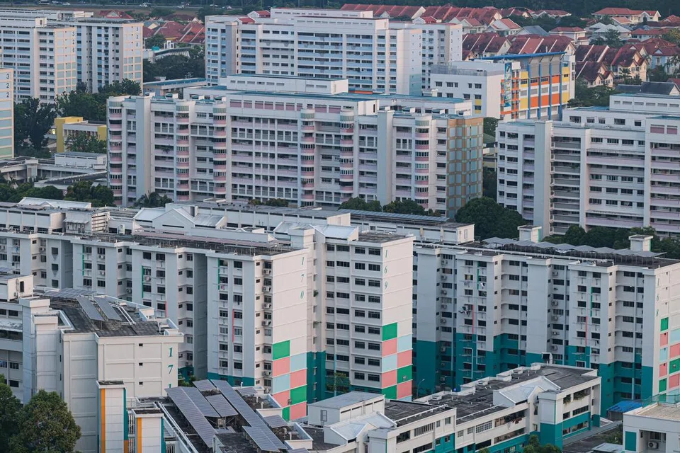 Singapore, HDB, upgrading works, kerja naik taraf, neighbourhood, kawasan kejiranan