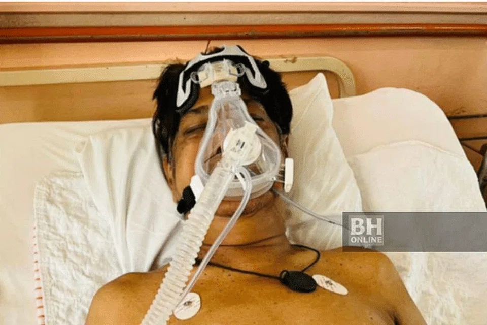 KINI STABIL: Datuk M Daud Kilau yang dimasukkan ke Hospital Teluk Intan dalam keadaan kritikal kini stabil.