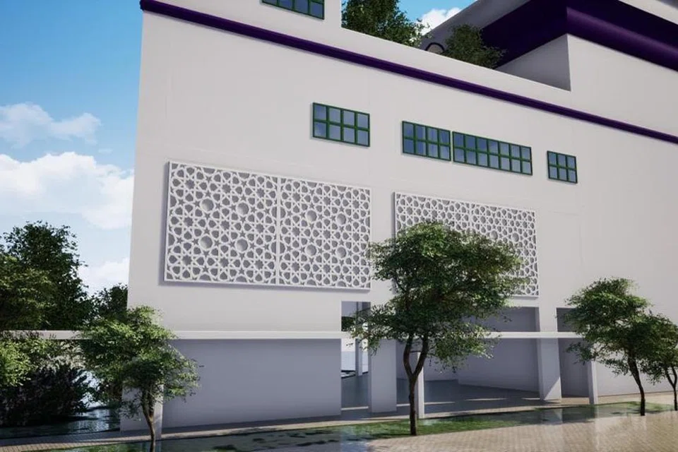 GAH TERBANGUN: Pihak Madrasah Wak Tanjong kini gigih melancarkan projek Nur Ala Nur 2.0  bagi fasa kedua dan dijangka siap pada akhir 2024. 