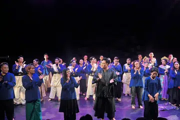 generasi kesari, tiga collective, tarian 