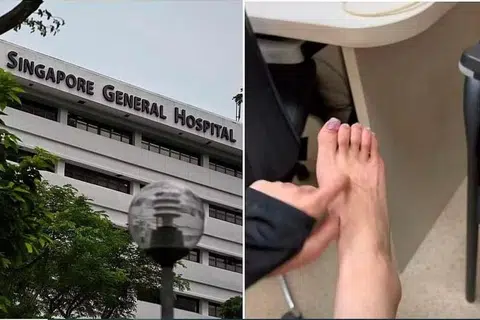 Han Feizi: Berada di Hospital Besar Singapura untuk dapatkan rawatan bagi kakinya yang cedera. Dia didakwa memekik dan menimbulkan kegusaran kepada orang ramai semasa di sana. 