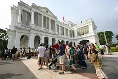 Rumah terbuka Istana 2025 meraikan tema SG60, “Membina Singapura Kita Bersama”.