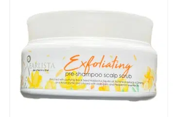 Bahan penyental bagi mengelupas, ‘Pearlista Exfoliating Pre-Shampoo Scrub’ ($38), bertindak seperti ‘detox’ untuk kulit kepala.
