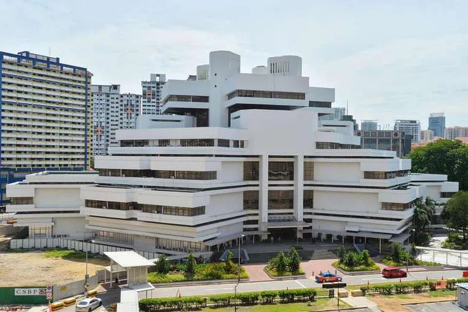 Bangunan Mahkamah Negara di No. 1 Havelock Square.