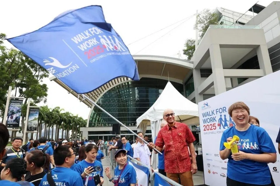 Tharman Shanmugaratnam, EmployWell–Walk for Work, mbs