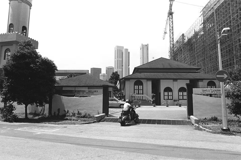 Masjid Omar Kampong Melaka pada 1986. 