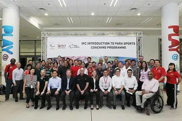 KERJASAMA ANTARABANGSA: Jawatankuasa Paralimpik Antarabangsa (IPC) dengan Sport Singapore (SportSG) telah melancarkan kerjasama yang bertujuan memberi rangsangan kepada keupayaan dan tahap profesionalisme Sukan Paralimpik di Singapura dan di rantau ini. - Foto SPORT SINGAPORE