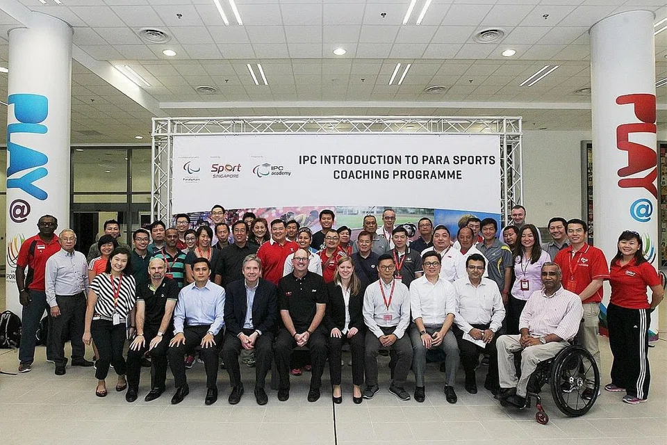 KERJASAMA ANTARABANGSA: Jawatankuasa Paralimpik Antarabangsa (IPC) dengan Sport Singapore (SportSG) telah melancarkan kerjasama yang bertujuan memberi rangsangan kepada keupayaan dan tahap profesionalisme Sukan Paralimpik di Singapura dan di rantau ini. - Foto SPORT SINGAPORE