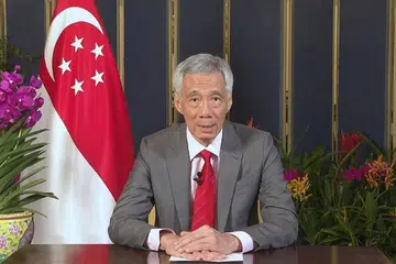 USAHA PERANGI KENCING MANIS: Perdana Menteri Lee Hsien Loong membentangkan usaha Singapura memerangi kencing manis dalam satu ucapan video di pelancaran Perjanjian Diabetes Global oleh Pertubuhan Kesihatan Sedunia (WHO) pada 14 April lalu. - Foto tangkap layar YOUTUBE