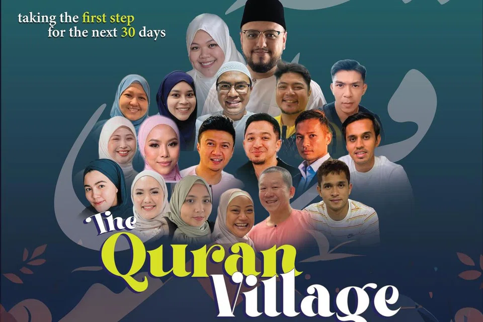 Program ‘The Quran Village’ atau Kampung Al-Quran turut melibatkan personaliti seperti penjaga gawang veteran, Hassan Sunny; pelakon Fadhlur Rahman; personaliti hiburan dan pemilik bersama syarikat penganjur acara MakBesar Pte Ltd, Haryani Othman; dan Pengarah Pemasaran Kanan dan ejen hartanah ERA Realty Network, Cik Ainon Talib.