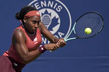 KIAN MENINGKAT NAIK: Pemain remaja Amerika Syarikat, Coco Gauff, berjaya menewaskan pemain nombor satu Britain, Katie Boulter, dengan straight set.
