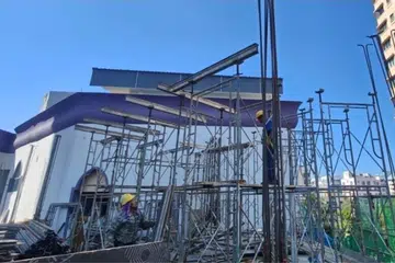 madrasah wak tanjong, projek pembinaan, bangunan tambaha, dana 