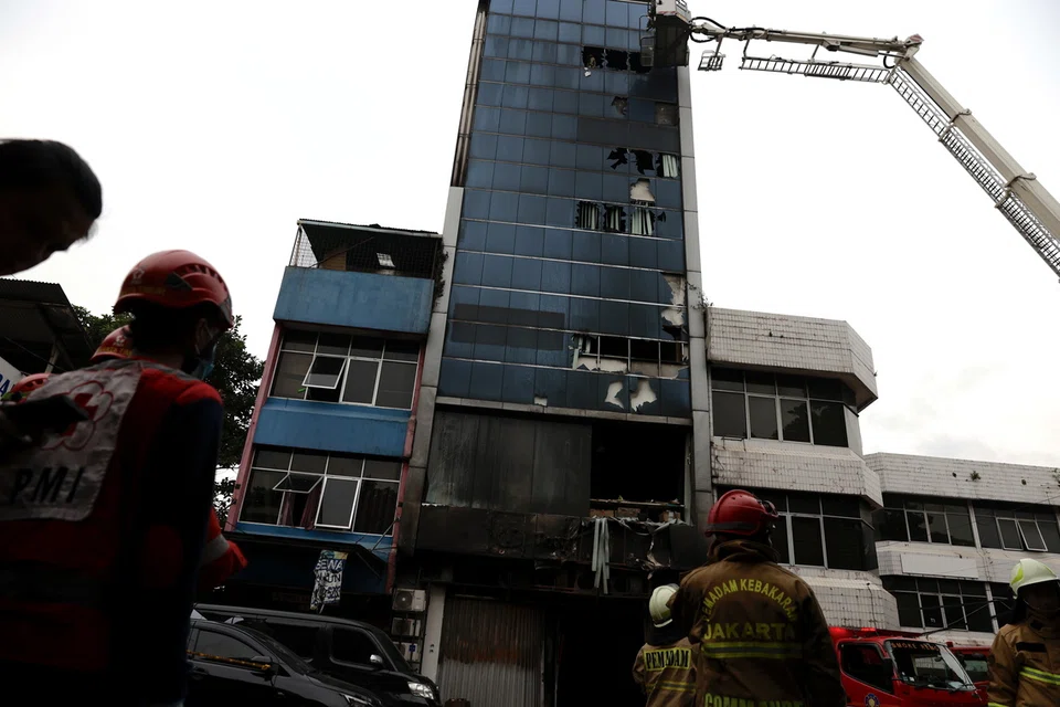 jakarta, bomba, kebakaran, indonesia, 22 maut