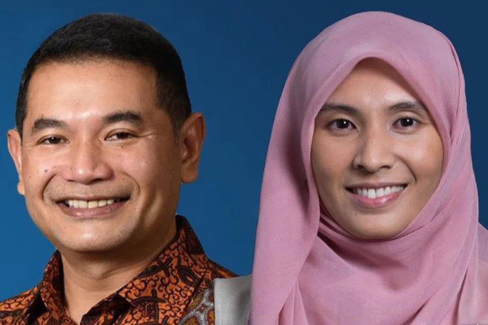 Mantan Timbalan Presiden Parti Keadilan Rakyat (PKR), Datuk Seri Rafizi Ramli, dan Timbalan Presiden PKR yang baru, Cik Nurul Izzah Anwar.