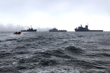serangan kapal laut caspian