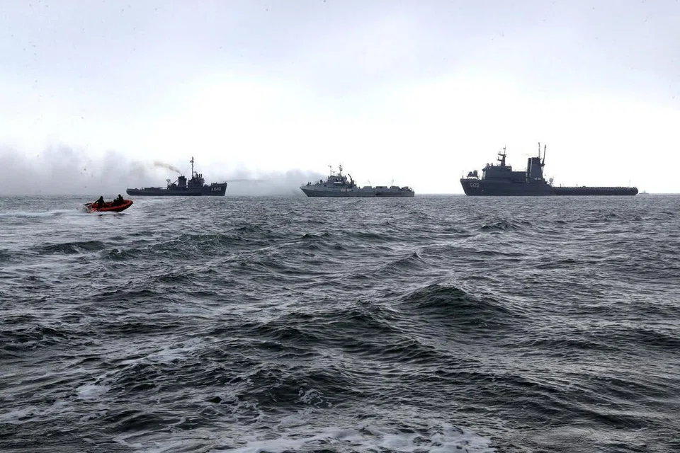 serangan kapal laut caspian