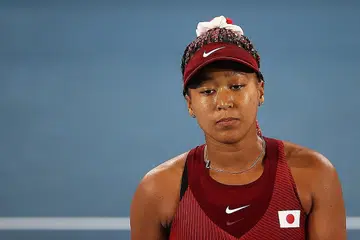 KECEWA: Naomi Osaka kecewa apabila seorang wartawan mengatakan beliau menggunakan media untuk mendapatkan keuntungan bagi diri sendiri. - Foto REUTERS