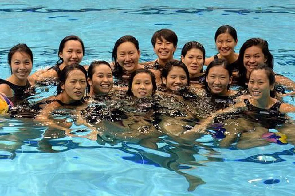 JUGA YAKIN MENANG EMAS: Skuad polo air wanita akan turun ke kolam renang Sukan SEA ini sebagai juara bertahan selepas kejayaan mereka di Sukan SEA 2011. Acara mereka tidak dipertandingkan di Sukan SEA 2013.