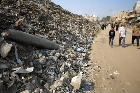 Gaza, runtuhan